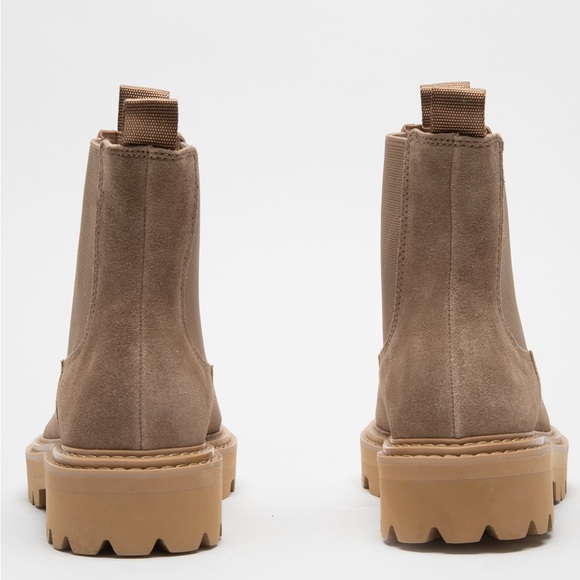 DOLCE VITA Moana Boots Truffle Suede Size 6 - Picture 10 of 10